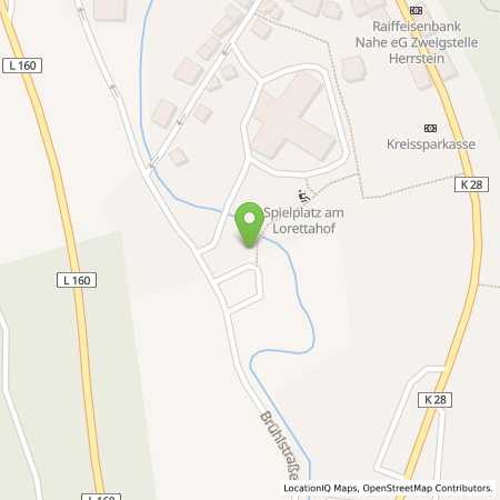Standortübersicht der Strom (Elektro) Tankstelle: OIE AG in 55756, Herrstein