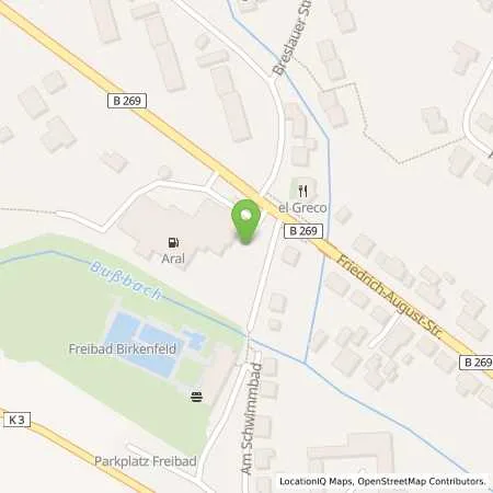 Standortübersicht der Tankstelle HYMES Networks GmbH in 55765 Birkenfeld