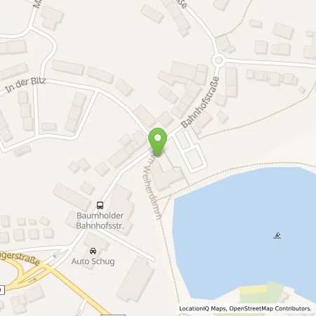 Standortübersicht der Tankstelle OIE AG in 55774 Baumholder