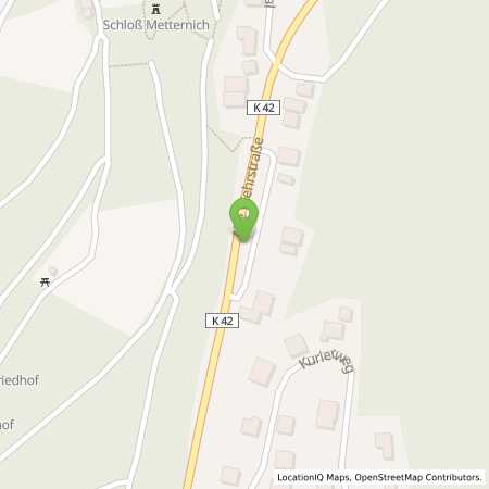Standortübersicht der Strom (Elektro) Tankstelle: innogy SE in 56814, Beilstein