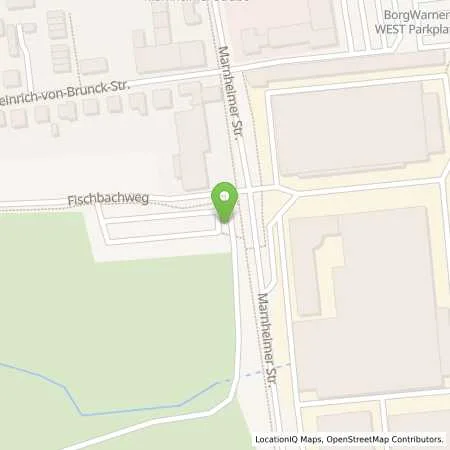 Standortübersicht der Tankstelle e-rp GmbH in 67292 Kirchheimbolanden