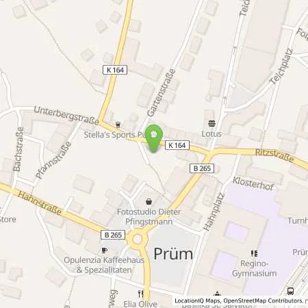 Standortübersicht der Tankstelle Charge-ON in 54595 Prüm