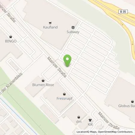 Standortübersicht der Tankstelle Allego GmbH in 76726 Germersheim