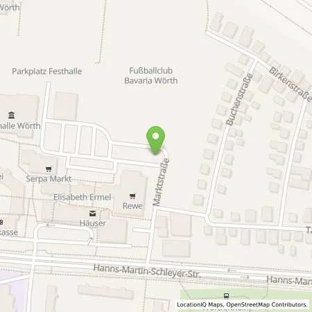 Standortübersicht der Tankstelle Pfalzwerke AG in 76744 Wörth am Rhein