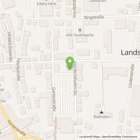 Standortübersicht der Tankstelle Pfalzwerke AG in 66849 Landstuhl