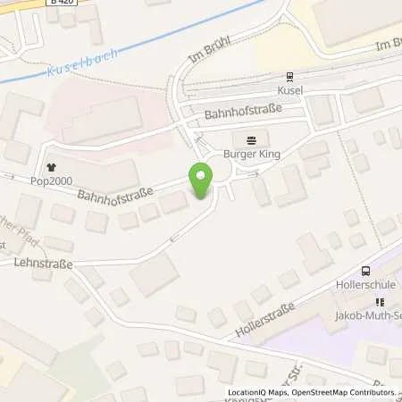 Standortübersicht der Tankstelle Pfalzwerke AG in 66869 Kusel