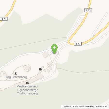 Standortübersicht der Strom (Elektro) Tankstelle: Pfalzwerke AG in 66871, Thallichtenberg
