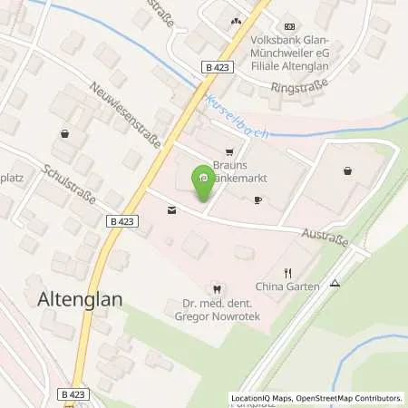 Standortübersicht der Tankstelle Pfalzwerke AG in 66885 Altenglan