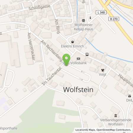 Standortübersicht der Strom (Elektro) Tankstelle: Pfalzwerke AG in 67752, Wolfstein