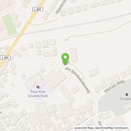 Standortübersicht der Tankstelle EWR AG in 55270 Klein-Winternheim