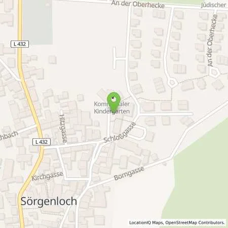 Standortübersicht der Tankstelle EWR AG in 55270 Sörgenloch