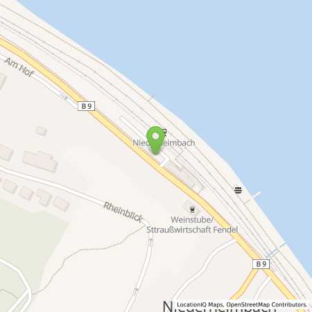 Standortübersicht der Strom (Elektro) Tankstelle: innogy SE in 55413, Niederheimbach