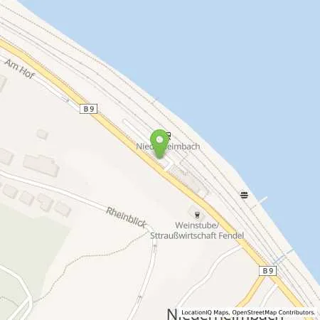 Standortübersicht der Tankstelle innogy SE in 55413 Niederheimbach