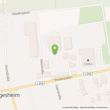 Standortübersicht der Strom (Elektro) Tankstelle: innogy SE in 55425, Waldalgesheim
