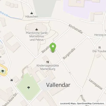 Standortübersicht der Tankstelle Energieversorgung Mittelrhein AG in 56179 Vallendar