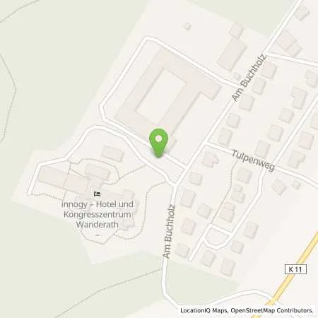 Standortübersicht der Tankstelle innogy SE in 56730 Baar