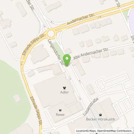 Standortübersicht der Tankstelle Stadtwerke Neuwied GmbH in 56564 Neuwied