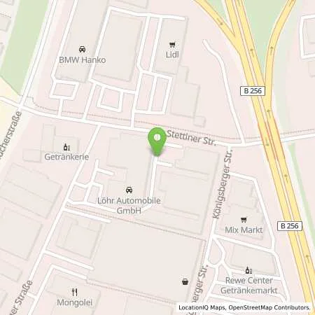 Standortübersicht der Tankstelle Löhr Automobile GmbH in 56564 Neuwied