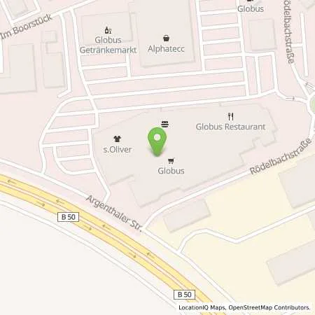 Standortübersicht der Tankstelle amperio GmbH in 55469 Simmern