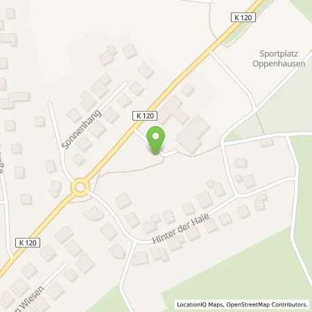 Standortübersicht der Tankstelle innogy SE in 56154 Boppard