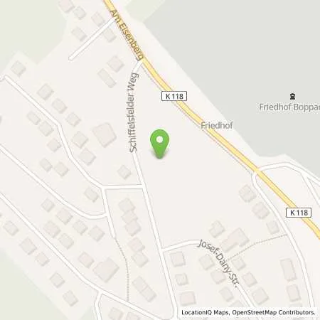 Standortübersicht der Tankstelle Mer Germany GmbH in 56154 Boppard