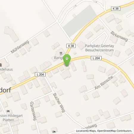 Standortübersicht der Tankstelle amperio GmbH in 56290 Mörsdorf