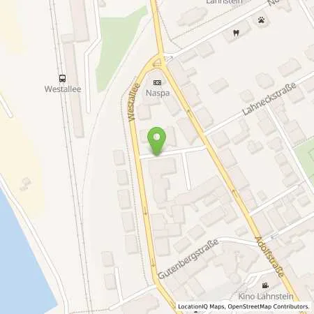 Standortübersicht der Tankstelle Süwag Energie AG in 56112 Lahnstein