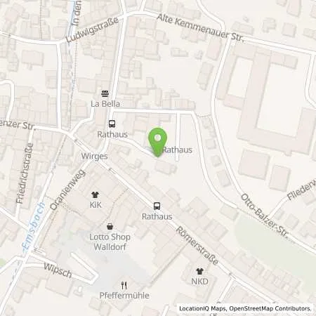 Standortübersicht der Tankstelle amperio GmbH in 56130 Bad Ems