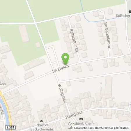 Standortübersicht der Tankstelle Ortsgemeinde Miehlen in 56357 Miehlen