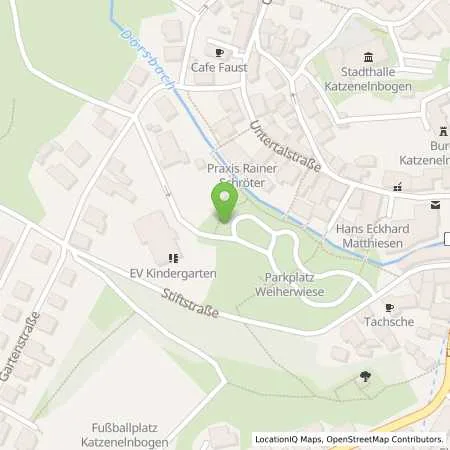 Standortübersicht der Tankstelle Stadt Katzenelnbogen in 56368 Katzenelnbogen