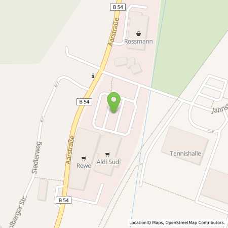 Standortübersicht der Strom (Elektro) Tankstelle: ALDI SÜD in 65623, Hahnsttten