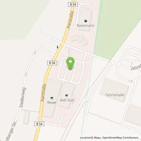 Standortübersicht der Tankstelle ALDI SÜD in 65623 Hahnstätten