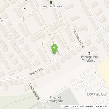 Standortübersicht der Tankstelle Stadtwerke Karlsruhe GmbH in 67117 Limburgerhof
