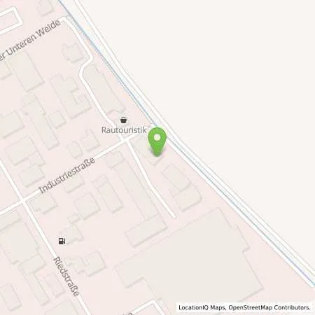 Standortübersicht der Tankstelle Rau GmbH & Co. KG in 67125 Dannstadt