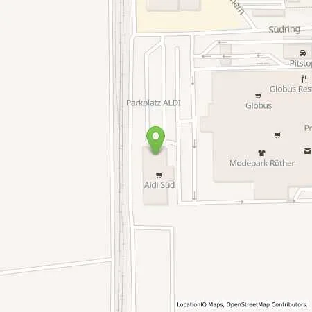 Standortübersicht der Tankstelle ALDI SÜD in 67240 Bobenheim-Roxheim