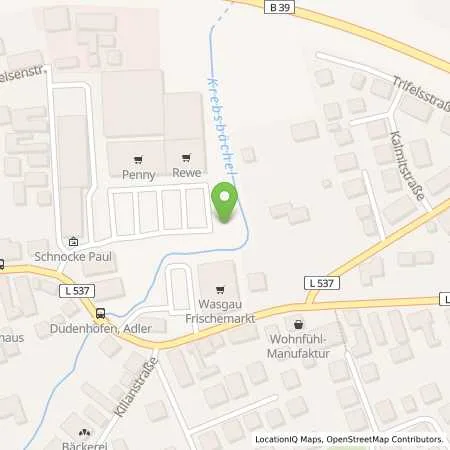 Standortübersicht der Tankstelle Pfalzwerke AG in 67373 Dudenhofen