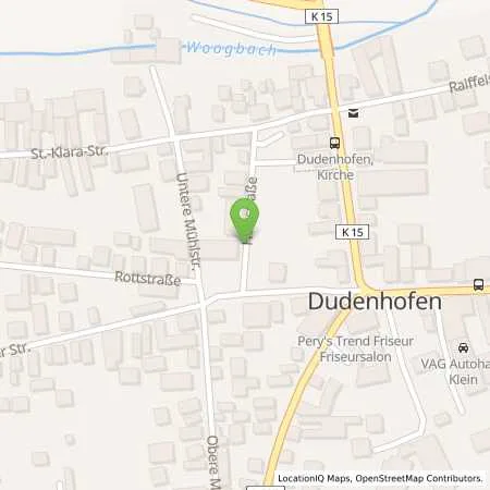 Standortübersicht der Tankstelle Gemeindewerke Dudenhofen in 67373 Dudenhofen