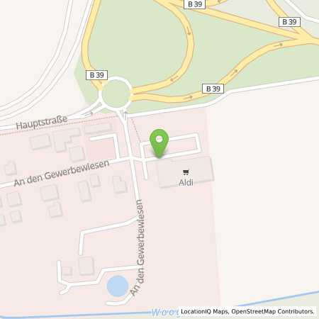 Standortübersicht der Strom (Elektro) Tankstelle: ALDI SÜD in 67374, Hanhofen