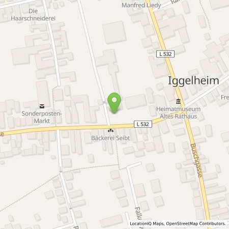 Standortübersicht der Tankstelle Pfalzwerke AG in 67459 Böhl-Iggelheim