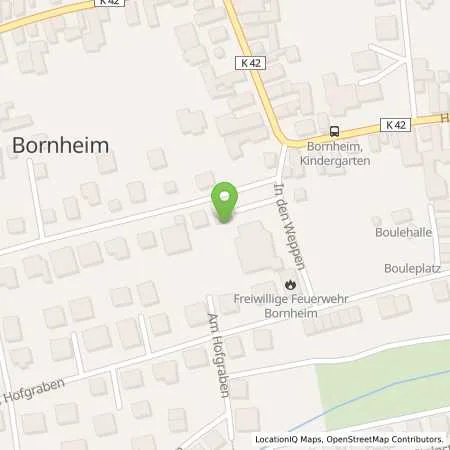 Standortübersicht der Tankstelle Pfalzwerke AG in 55237 Bornheim