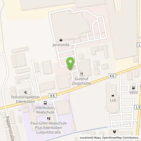 Standortübersicht der Tankstelle Pfalzwerke AG in 67480 Edenkoben