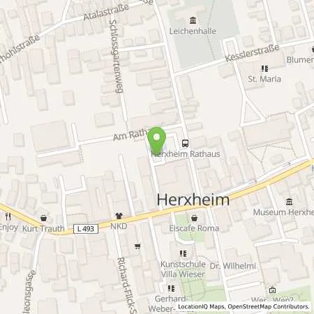 Standortübersicht der Tankstelle Gemeindewerke Herxheim (Eigenbetrieb) in 76863 Herxheim