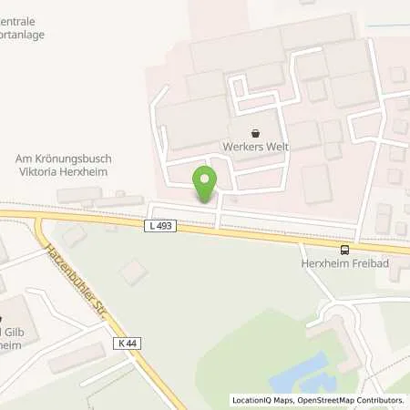 Standortübersicht der Tankstelle Gemeindewerke Herxheim (Eigenbetrieb) in 76863 Herxheim