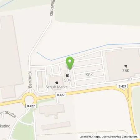 Standortübersicht der Tankstelle Pfalzwerke AG in 76887 Bad Bergzabern