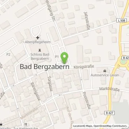 Standortübersicht der Tankstelle Stadtwerke Bad Bergzabern GmbH in 76887 Bad Bergzabern