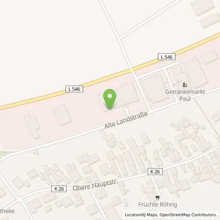 Standortübersicht der Tankstelle Autohaus Friedmann GmbH & Co.KG in 76889 Steinfeld