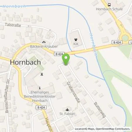 Standortübersicht der Tankstelle Pfalzwerke AG in 66500 Hornbach