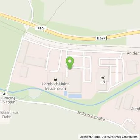 Standortübersicht der Tankstelle ALDI SÜD in 66994 Dahn