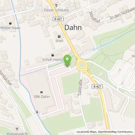 Standortübersicht der Tankstelle Pfalzwerke AG in 66994 Dahn