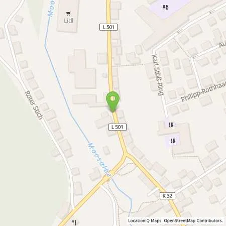 Standortübersicht der Tankstelle Lidl Dienstleistung GmbH & Co. KG in 67714 Waldfischbach